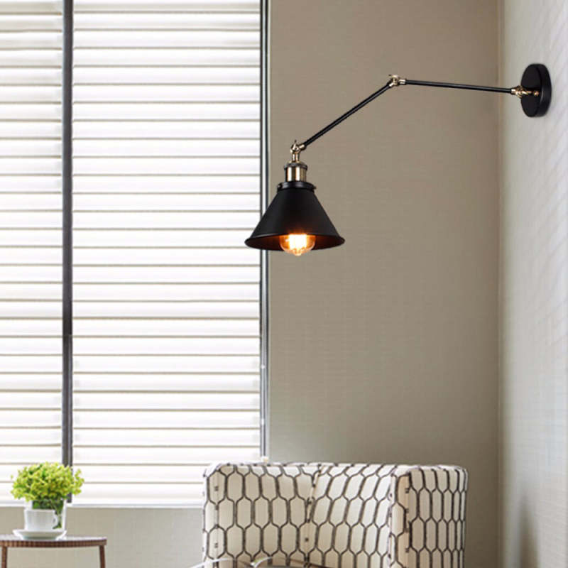 Erlenfield Metal Wall Light-Moonnatur