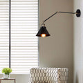 Erlenfield Metal Wall Light-Moonnatur