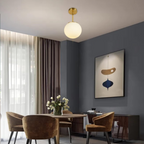Tildenaria Glass Ceiling Light-Moonnatur