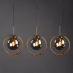 Latheneris Glass Pendant Light-Moonnatur