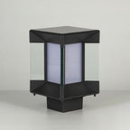 Savenmoss Glass Post Light-Moonnatur
