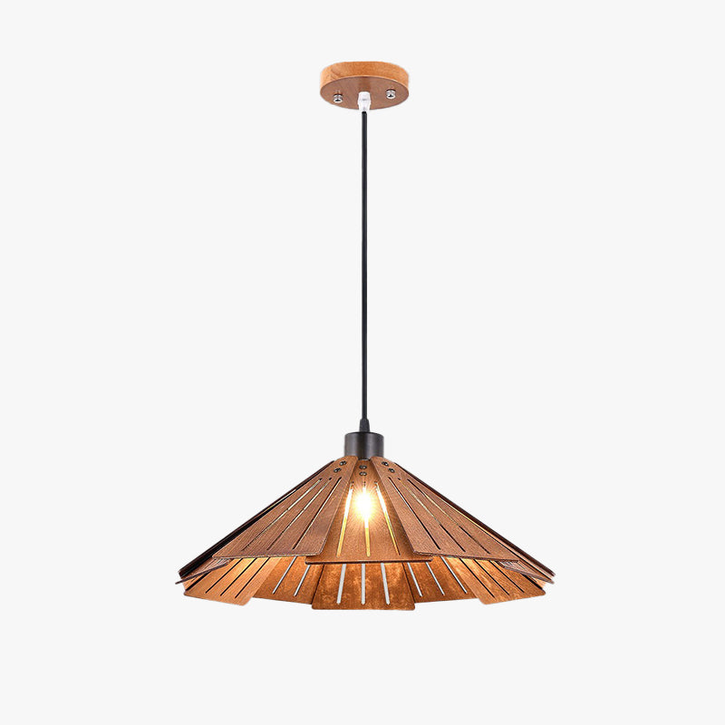 Penrelford Wood Pendant Light-Moonnatur