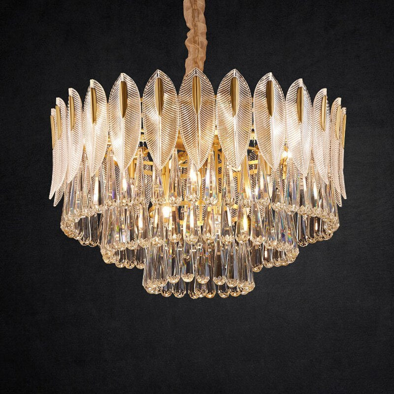 Brevenenis Crystal Chandelier-Moonnatur