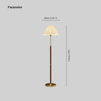 Gildencove Fabric Floor Lamp-Moonnatur