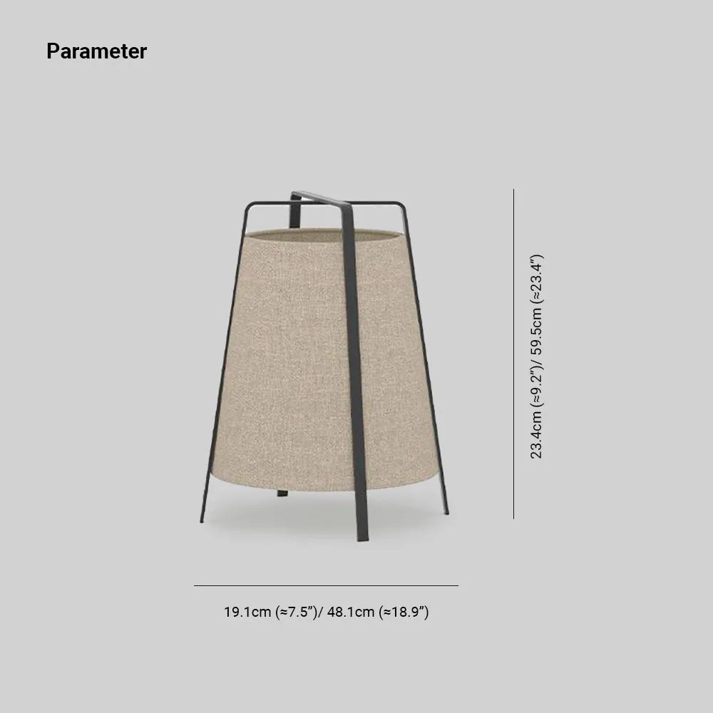 Ainsis Fabric Floor Lamp-Moonnatur