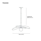 Caldeneris Metal Pendant Light-Moonnatur