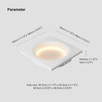 Sardenley Gypsum Wall Light-Moonnatur