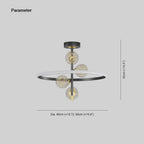 Kilvenaria Acrylic Ceiling Light-Moonnatur