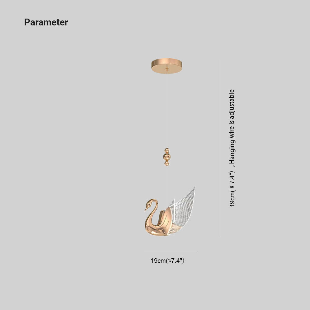 Savenfield Acrylic Pendant Light-Moonnatur