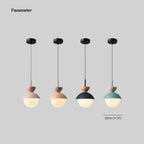 Lathenena Glass Pendant Light-Moonnatur