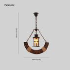 Valdenrose Pine Wood Pendant Light-Moonnatur