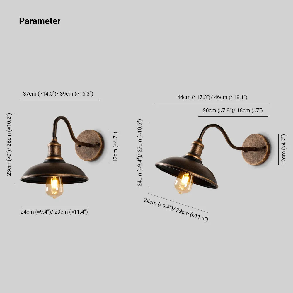 Galdenwren Metal Wall Light-Moonnatur