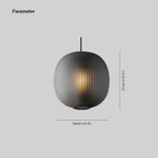 Barroworia Glass Pendant Light-Moonnatur
