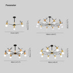 Keldelenna Wood Pendant Light-Moonnatur