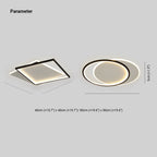 Wardeneth Acrylic Ceiling Light-Moonnatur