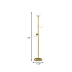 Pardenelyn Glass Floor Lamp-Moonnatur