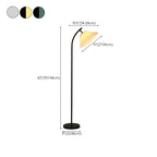 Erlenwood Fabric Floor Lamp-Moonnatur