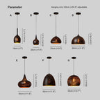 Keldeliel Metal Pendant Light-Moonnatur