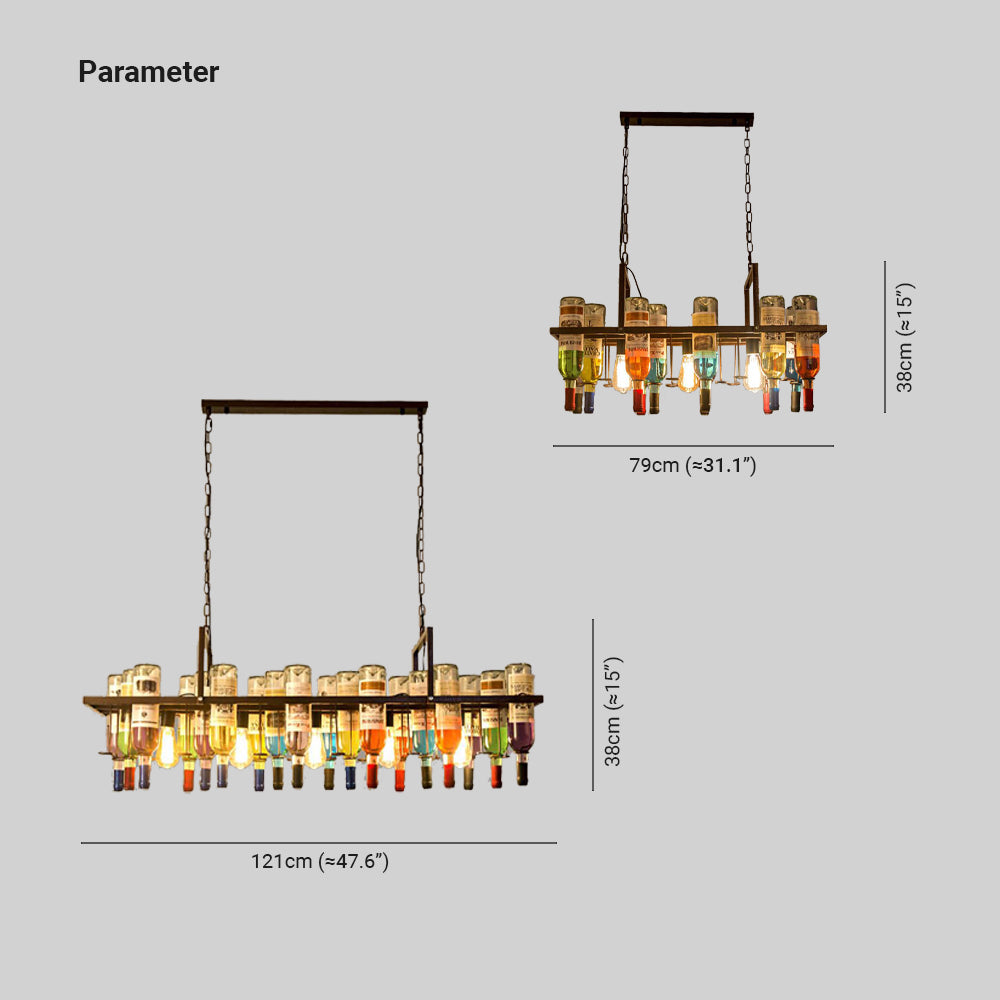 Kesterash Glass Pendant Light-Moonnatur