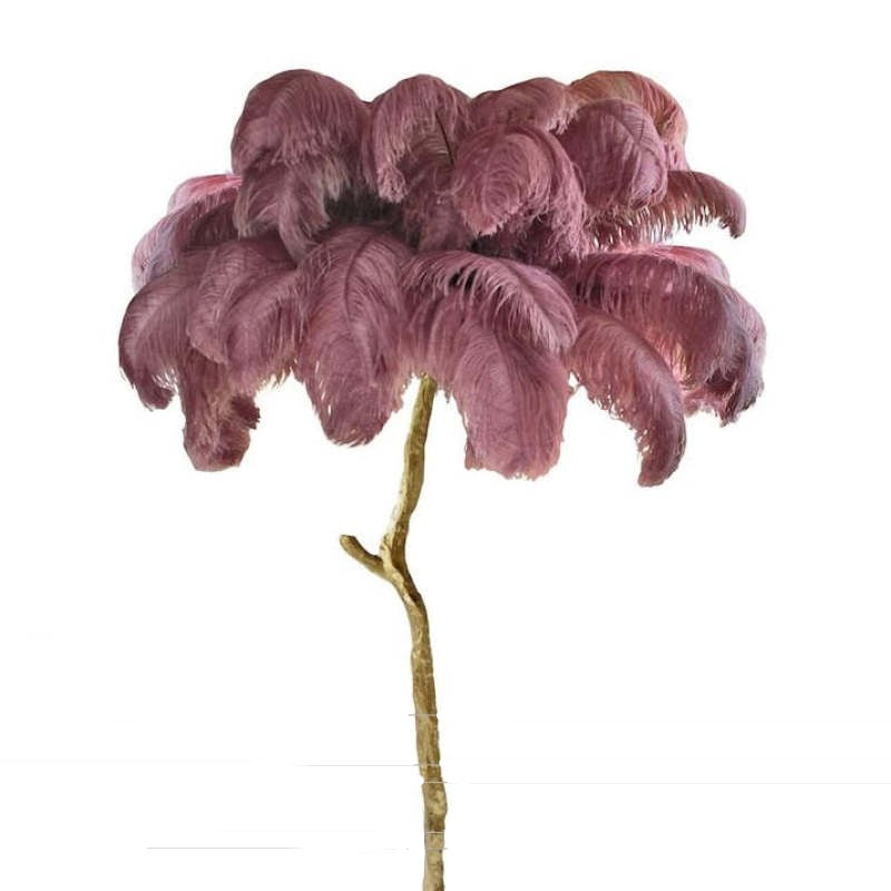 O'Moore Nordic Luxury Unique Ostrich Feather Floor Lamp/Table Lamp - Neutralighting
