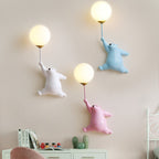 Morrelhaven Resin Wall Light-Moonnatur