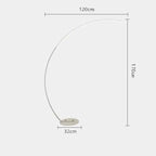 Baldenlynne Metal Floor Lamp-Moonnatur