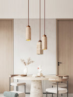 Ambelholm Travertine Pendant Light-Moonnatur