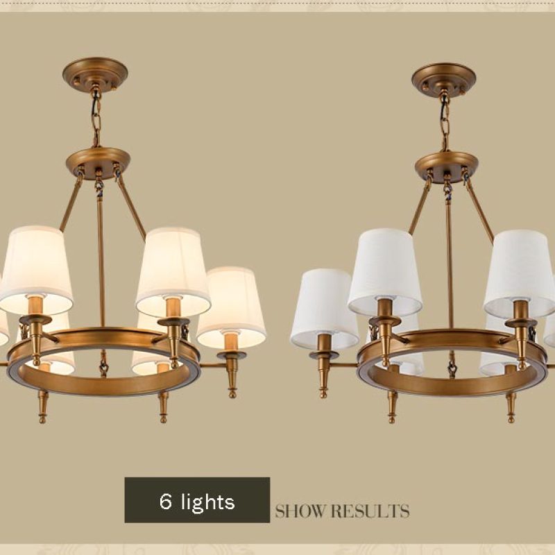 Jorrenoria Fabric Chandelier-Moonnatur