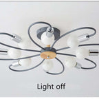 Morrelevia Glass Ceiling Light-Moonnatur