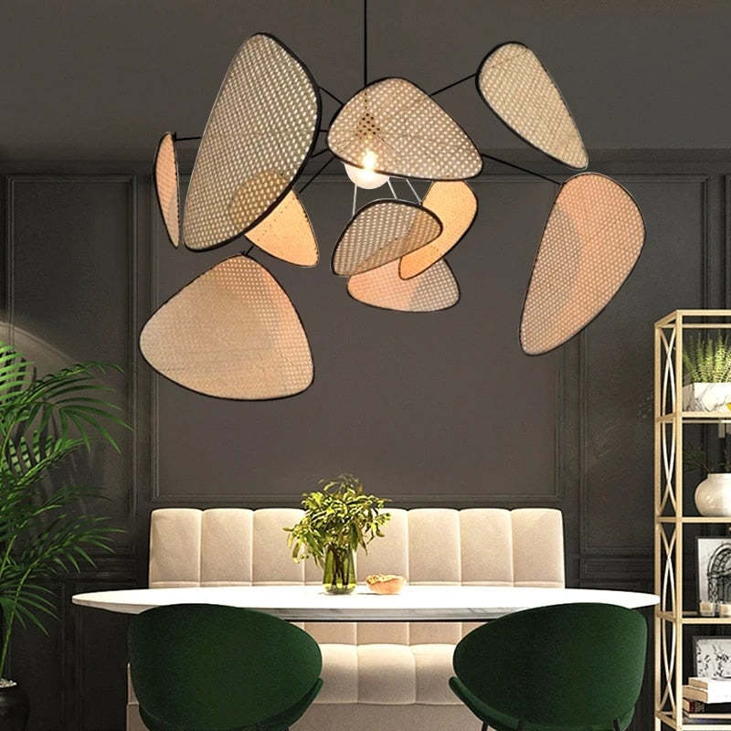 Tardengrove Rattan Pendant Light-Moonnatur