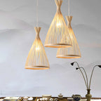 Verrenrose Bamboo Pendant Light-Moonnatur