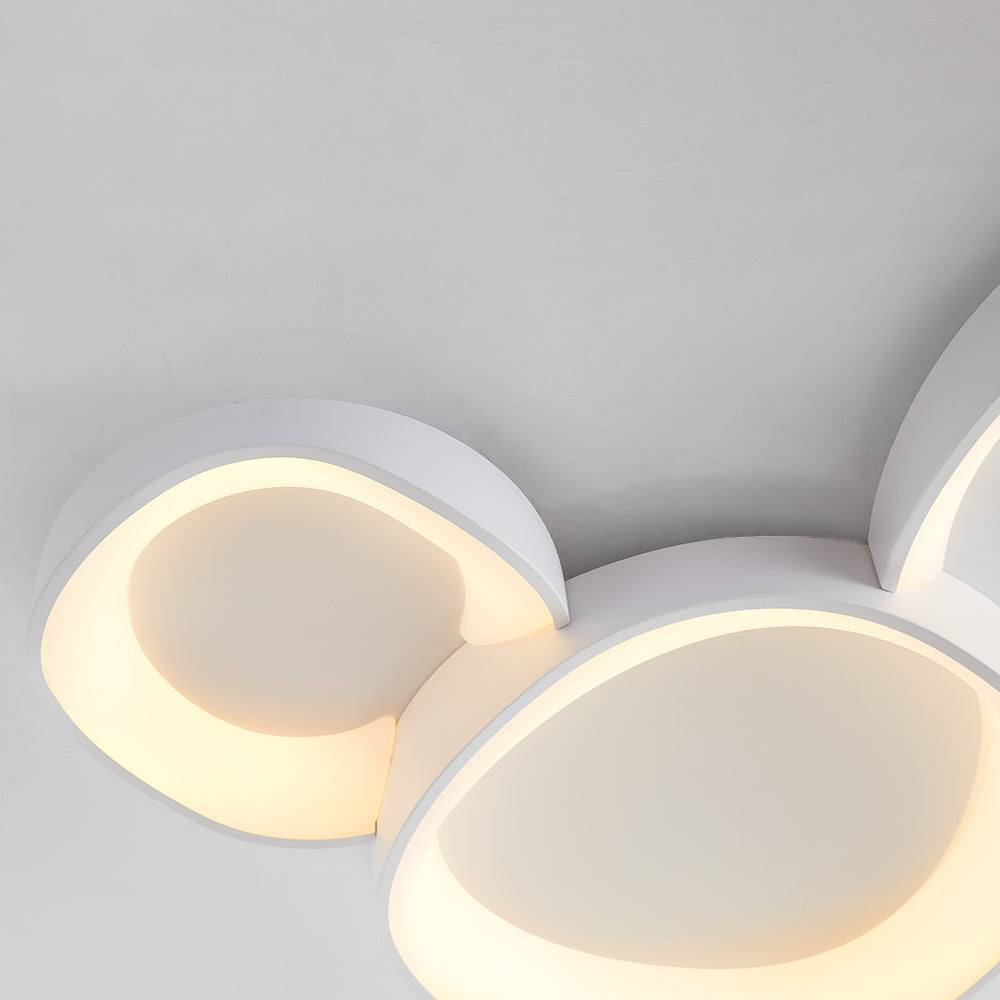 Hildeneth Acrylic Ceiling Light-Moonnatur