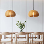 Casterelyn Wood Pendant Light-Moonnatur