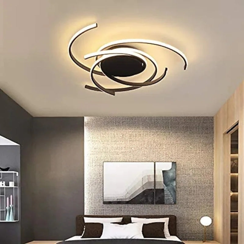 Norrelwell Aluminium Ceiling Light-Moonnatur