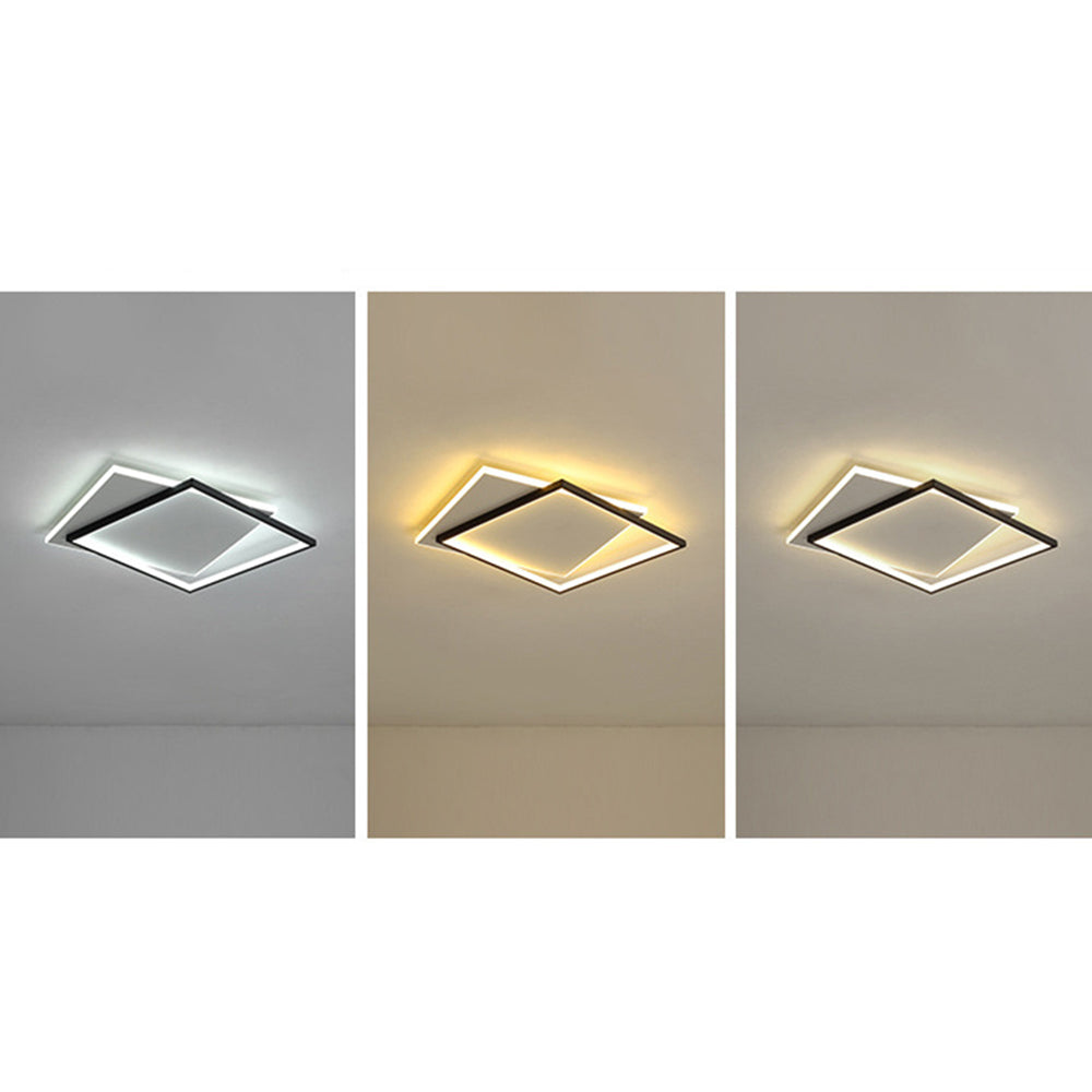 Wardeneth Acrylic Ceiling Light-Moonnatur