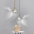 Kesterwyn Crystal Pendant Light-Moonnatur
