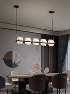 Fendelelis Alabaster Chandelier-Moonnatur