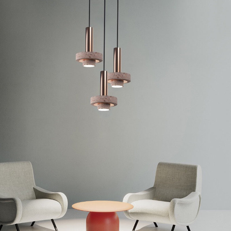 Dorrenhaven Stone Pendant Light-Moonnatur