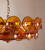 Iveria Glass Chandelier-Moonnatur