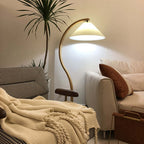 Ambelorie Fabric Floor Lamp-Moonnatur