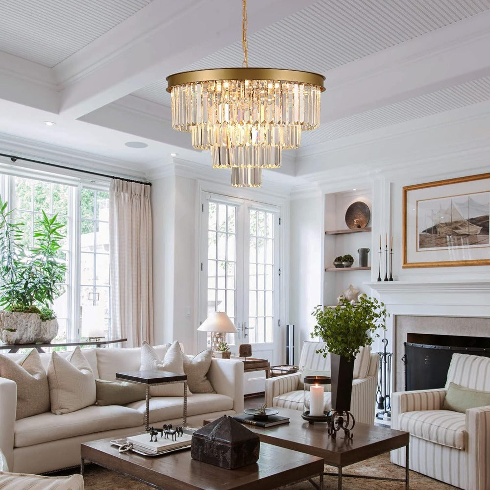 Zorreneth Crystal Pendant Light-Moonnatur