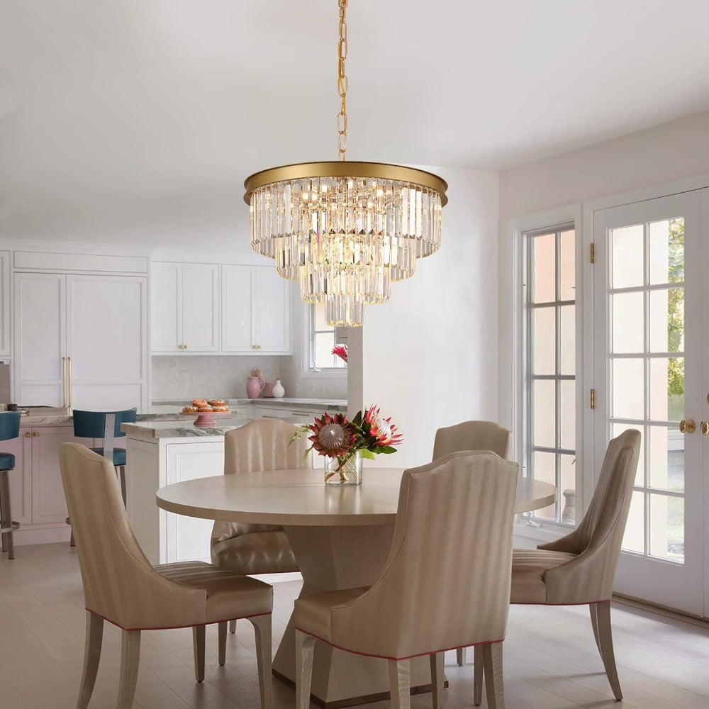 Zorreneth Crystal Pendant Light-Moonnatur