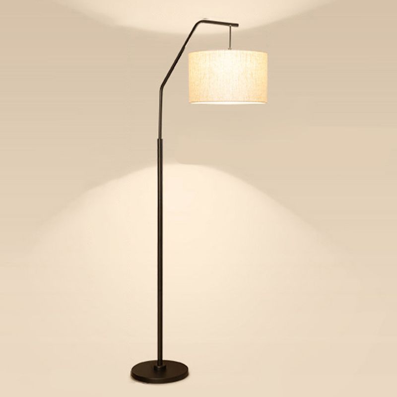 Norreleris Fabric Floor Lamp-Moonnatur