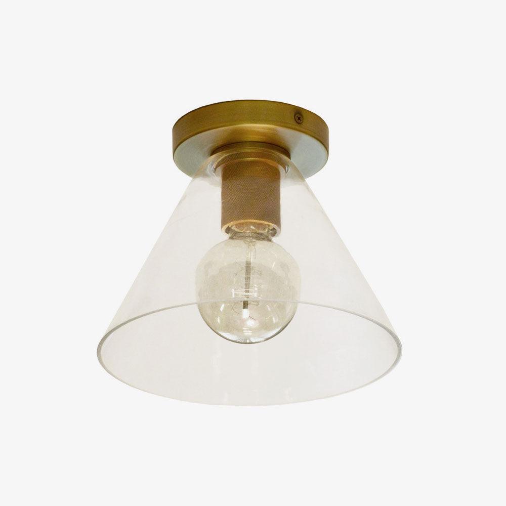 Hresora Glass Ceiling Light-Moonnatur