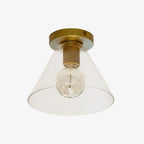 Hresora Glass Ceiling Light-Moonnatur