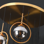 Pardenara Glass Chandelier-Moonnatur