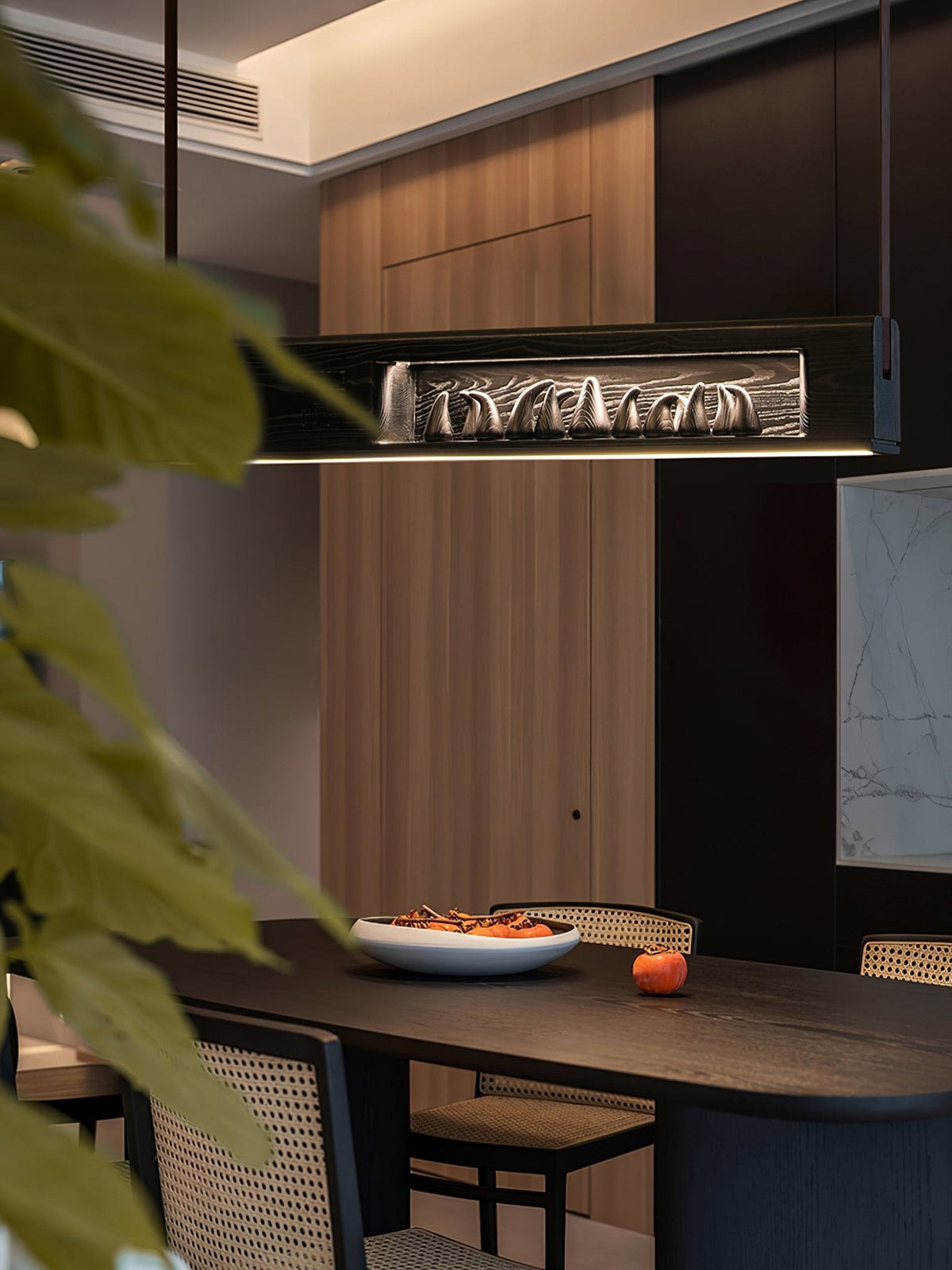 Penrelena Wood Pendant Light-Moonnatur