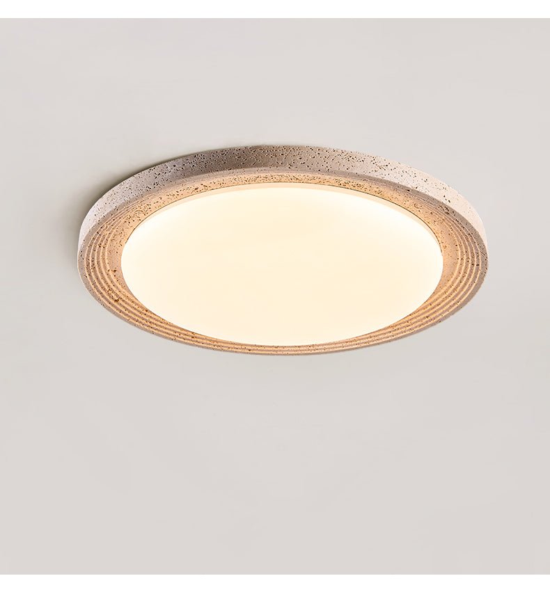 Tardenenis Travertine Ceiling Light-Moonnatur