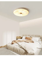 Tarnelara Travertine Ceiling Light-Moonnatur