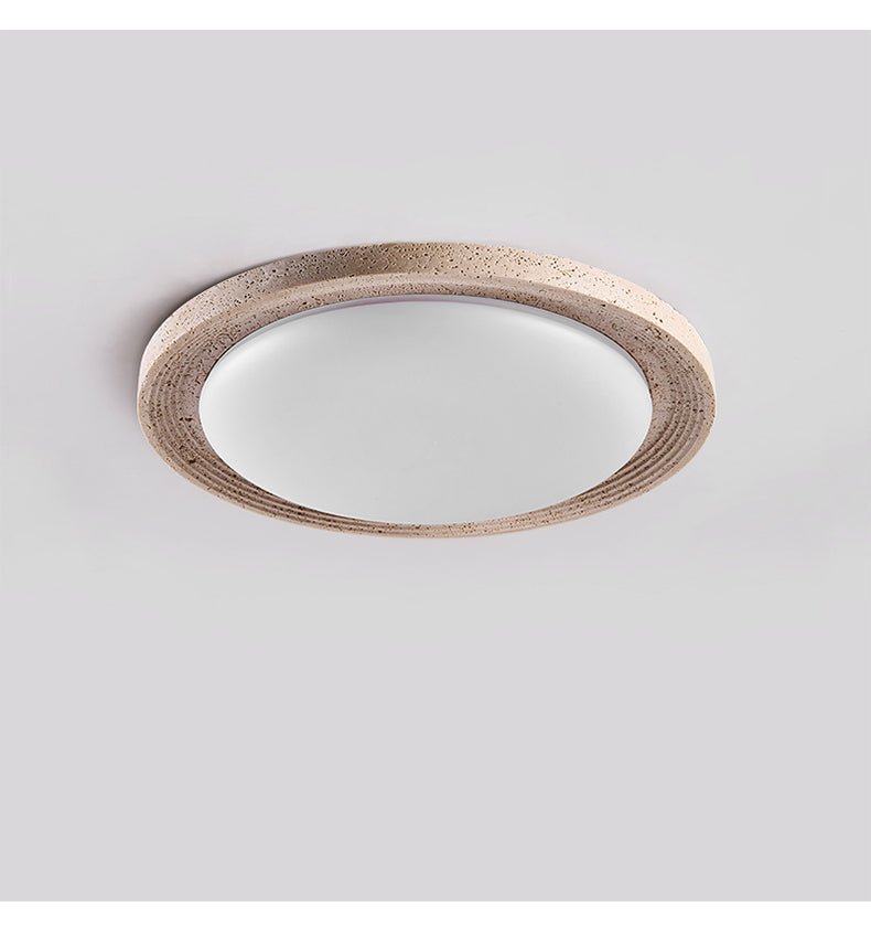 Tardenenis Travertine Ceiling Light-Moonnatur